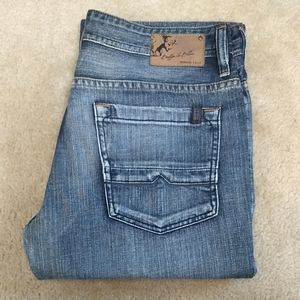 NWOT Men's Buffalo David Button Ruffer jeans